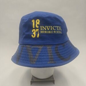 Invicta‎ Invincible In Detail 1837 Watch Blue Bucket Hat Cap Beach Colorful